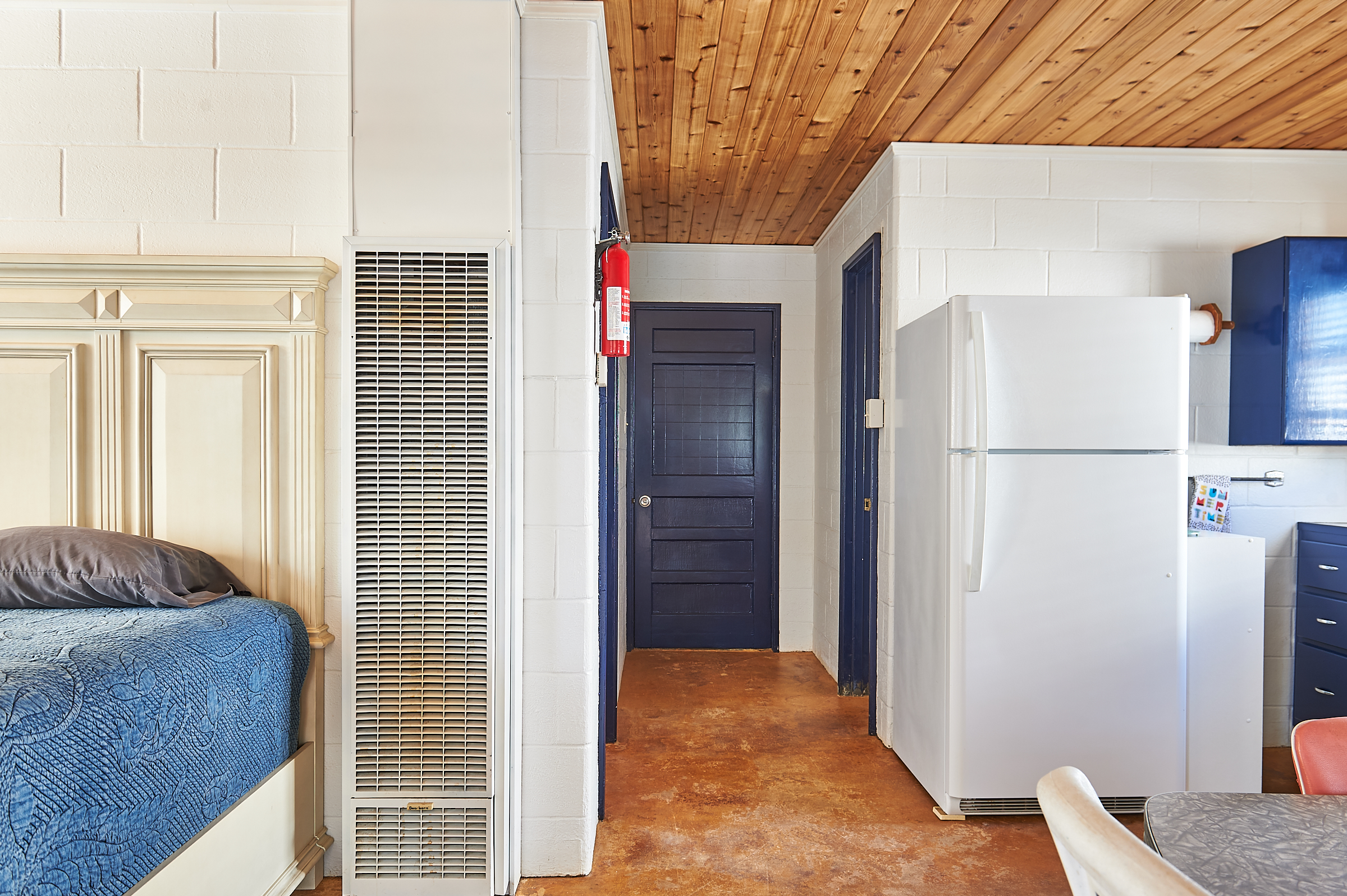 Packsaddle Mountain Cabin Interior Entry Door